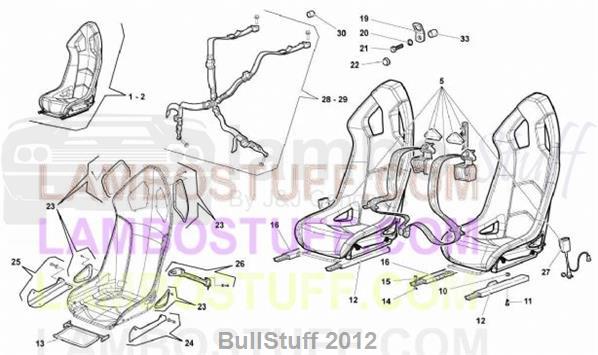 2008 Lamborghini MURCIELAGO LP 640 COUPE JAPAN SPORT SEATS (881.02.00)